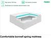 A cross-section view of a mattress showing its internal layers and construction, with feature callouts and a brand logo. Produktbild-Vorschau