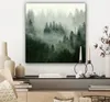MuchoWow® - Leinwandbilder - Wald - Nebel - Bäume - Natur, Produktbild-Vorschau 7