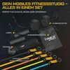 TREX SPORT Expander Gymnastikband 5er Set TX-050TSV Produktbild-Vorschau 3