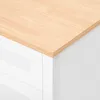 Buffet de 115 cm avec 3 portes et 1 tiroir – Buffet blanc, Voir les images du produit 7