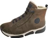 A single brown Rieker boot is shown against a white background. Náhled obrázku produktu