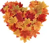 Herbstliche Ahornblätter zum Basteln 8x8 cm Satz mit 200 Produktbild-Vorschau 1