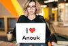 MuchoWow® Laptop Aufkleber Sticker Cover Ich liebe - Anouk Produktbild-Vorschau 5