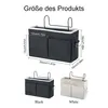 2Pcs Betttasche Bett Organizer Hängetasche Produktbild-Vorschau 3