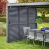 sweeek - Verstellbare Lamellenwand 100cm für die Pergola Produktbild-Vorschau 4