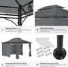 TecTake 403269, Šedá, Tmavě šeda, Polyester, Kov, Plast Náhled obrázku produktu 6
