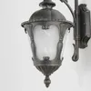TYBR Starožitná vonkajšia lampa na stenu v zlatej farbe Náhľad obrázku produktu 3