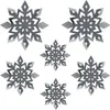 Oblique Unique 3D Schneeflocken 6er Set Eiskristalle Produktbild-Vorschau 3