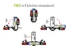 EUFAB 11584 FINCH Fahrradträger für 2 Fahrräder Produktbild-Vorschau 9