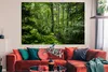 MuchoWow® Poster Wald - Baum - Grün 180x120 cm - Fotoplakat Produktbild-Vorschau 2