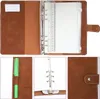 A5-Notizbuch aus Kunstleder mit nachfüllbarem Ringbuch – Produktbild-Vorschau 5
