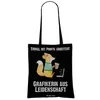 Mr. & Mrs. Panda Shopping Tasche Grafikerin Leidenschaft - Produktbild-Vorschau 3