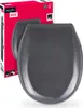 aquaSu® Basic, WC-Sitz in Grau, Duroplast Toilettendeckel Produktbild-Vorschau 1