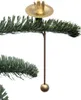Baumkerzenhalter Balancehalter Gold matt, Set:6er Set Produktbild-Vorschau 2