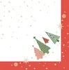 PAPSTAR Weihnachts-Motivservietten "Plain Christmas Trees" Produktbild-Vorschau 3