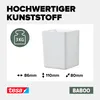 tesa Baboo Badorganizer ohne Deckel Wandmontage ohne Bohren Produktbild-Vorschau 2