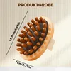 Massagebürste, 2PCS Buchenholz Massagebürsten mit Produktbild-Vorschau 4
