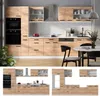 Küchenzeile Vicco R-Line Goldkraft Eiche/Weiß 350 cm AP Produktbild-Vorschau 8