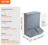 VEVOR automatické kŕmidlo pre ošípané, dvojdverové kŕmidlo Náhľad obrázku produktu 9
