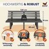 Ławka ogrodowa CASARIA® Ławka ogrodowa z tworzywa Podgląd zdjęcia produktu 3