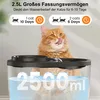 katzenbrunnen, Ultra Silent 2.3L trinkbrunnen für Katze mit Produktbild-Vorschau 4