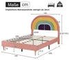 okwish Polsterbett 140*200 Jugendbett Kinderbett Doppelbett Produktbild-Vorschau 7