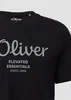 s.Oliver 2139909.99D1.L, Tričko, Samec, Čierna, L, Na bežné Náhľad obrázku produktu 10
