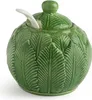 Zuccheriera Excelsa in Vetroceramica Foliage 20 cl verde Anteprima dell’immagine prodotto 1