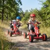 Gokart dla dzieci COSTWAY, samochód na pedały z regulowanym Podgląd zdjęcia produktu 4