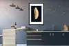 MuchoWow® MuchoWow® Gerahmtes Poster Blatt - Baum - Gold Produktbild-Vorschau 5