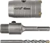Bohrkrone 40 mm Dosenbohrer SDS PLUS Ziegel Marmor Beton Produktbild-Vorschau 1