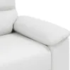 vidaXL 2-Sitzer-Sofa Weiß 180x81x84 cm Kunstleder Produktbild-Vorschau 8