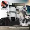 Devillo® Kofferset 4tlg. S-M-L-XL, Onyxblack - Trolley Produktbild-Vorschau 4