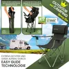 Dunlop Campingstuhl faltbar XXL - Luxus Camping Stuhl Produktbild-Vorschau 5