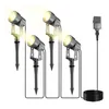 Gartenstrahler Set 4er mit Trafo & Dämmerungssensor – LED Produktbild-Vorschau 1