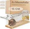Mausefalle lebend - 4 Stück - Tierfreundlich & Produktbild-Vorschau 1