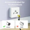 deleyCON MK550, 10 m, Koaxial, Koaxial, Schwarz Produktbild-Vorschau 4