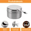 Hot Pot für Veranstaltungen,4PCS Fuel Holder mit Edelstahl Produktbild-Vorschau 2