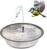 Solar-Brunnen Set für draußen - 40 cm Zink-Schale Produktbild-Vorschau 1
