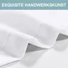 A close-up view of white fabric, likely a curtain or textile, with folds and texture visible. Produktbild-Vorschau