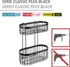 WENKO Wand Regal Hänge Küchen 2 Etagen Classic Plus Schwarz Produktbild-Vorschau 2