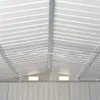 Gerätehaus Grau 257x779x181 cm Verzinkter Stahl , Produktbild-Vorschau 6