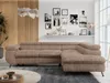 Ecksofa Sofa Braun, Wohnlandschaft L-Form mit Produktbild-Vorschau 1