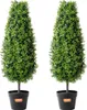 2er-Pack 3' künstlicher Buchsbaum-Formschnittbaum Produktbild-Vorschau 1