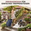 Sekey Klappbar Einkaufstrolley Treppensteiger Aluminium, Produktbild-Vorschau 3