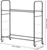 VEVOR Tire Rack Tire Carrier, oceľový vozík na uskladnenie Náhľad obrázku produktu 8
