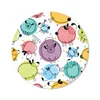 MuchoWow® Mauspad Mousepad Schafe - Punkte - Muster 50x50 Produktbild-Vorschau 1