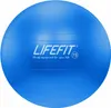 A blue exercise ball with the brand name and size printed on it. Produktbild-Vorschau