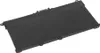 A black laptop battery is shown from a diagonal angle against a white background. Produktbild-Vorschau