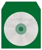 CD/DVD Papierhüllen Color-Pack (100 Stück, Bulk) Produktbild-Vorschau 2
